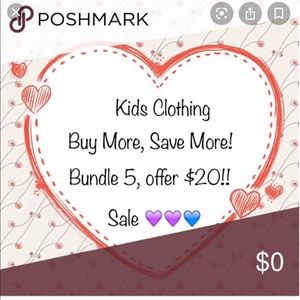 5 / $20 Kids Clothing